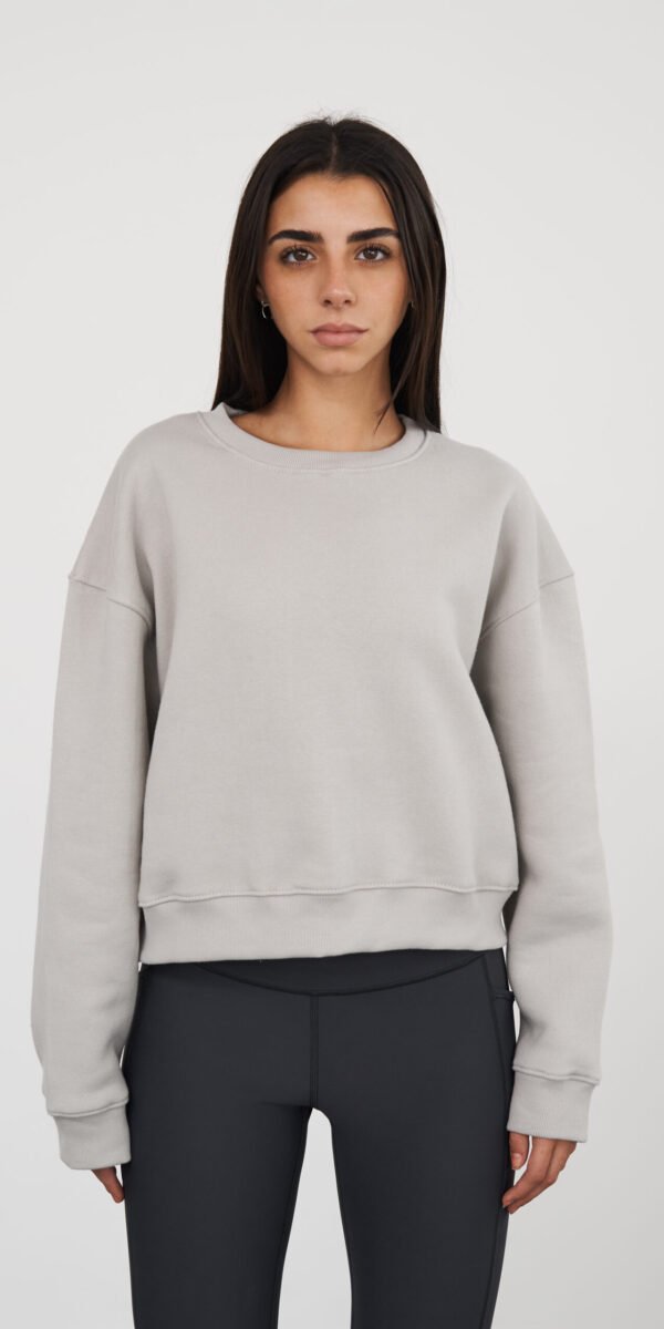SUDADERA OVERSIZED CROPPED - LITEWARM®