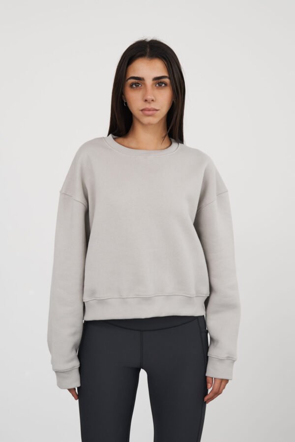 SUDADERA OVERSIZED CROPPED - LITEWARM®