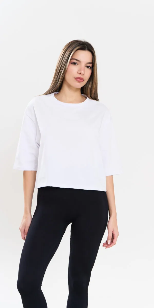 REMERA MC BOXY CROP