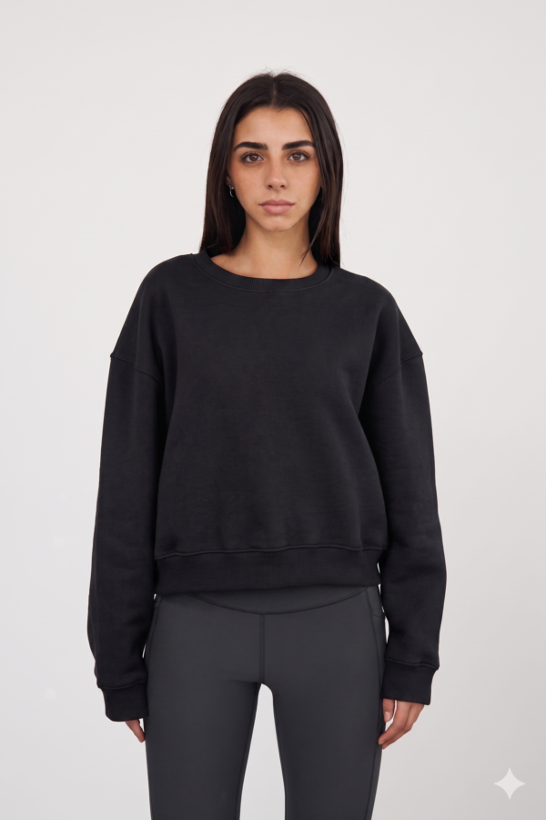 SUDADERA OVERSIZED CROPPED - LITEWARM®