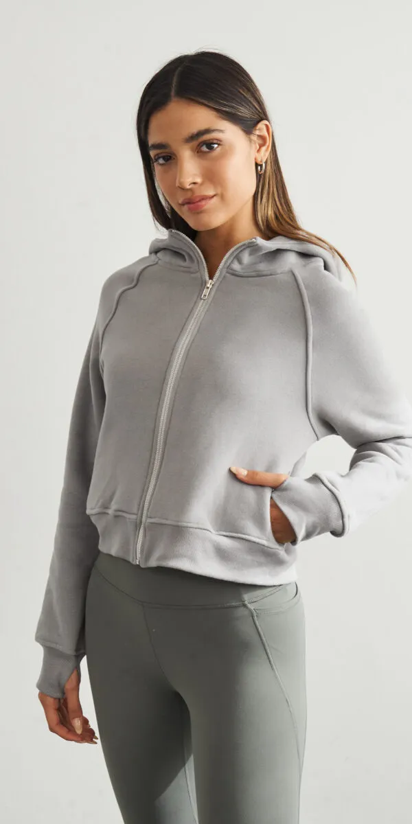 CAMPERA YOGA CROPPED - PEACHLUXE®