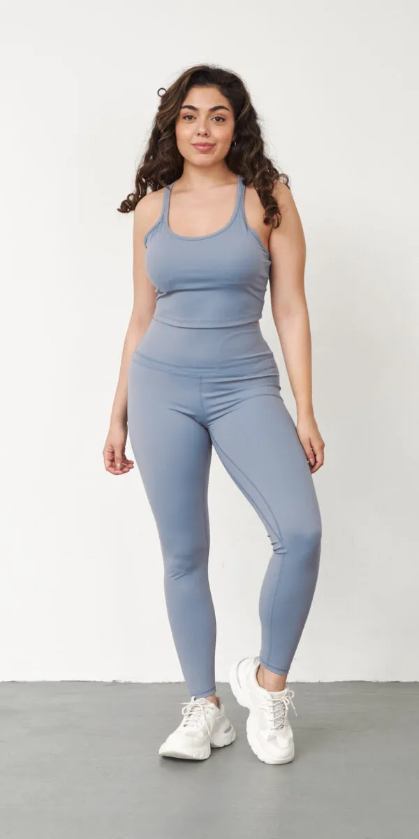 [ARGYM19] LEGGING BASICA DOBLE CINTURA - SOFTSKIN® - CURVY LOVE