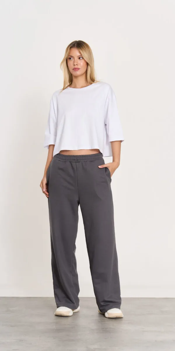 PANTALON WIDE LEG - AIRLOOP®